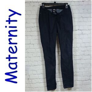 Heidi Klum Loved Maternity Dark Blue Jeans Legging UnderBelly Skinny Jegging